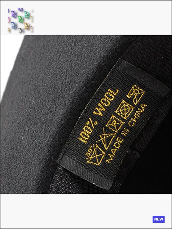 Foldable Wide Brim Felt Bowler Fedora Floppy Hat Chic Wool main image 4